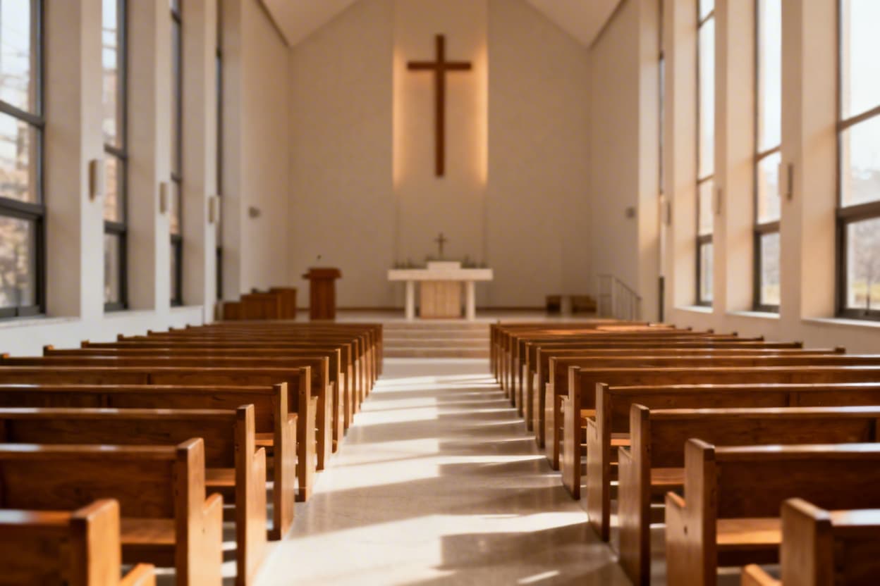 Interior de iglesia